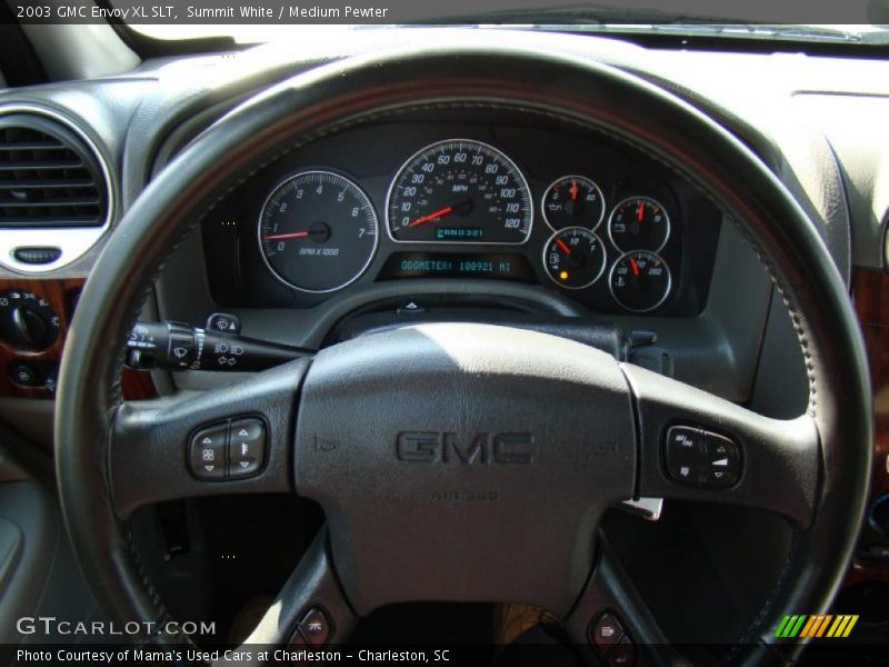Summit White / Medium Pewter 2003 GMC Envoy XL SLT