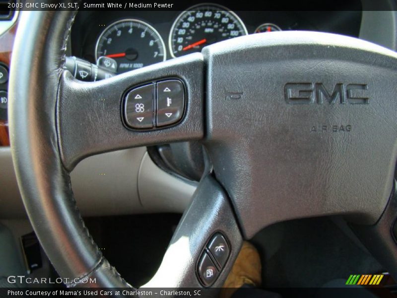 Summit White / Medium Pewter 2003 GMC Envoy XL SLT