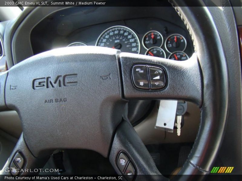 Summit White / Medium Pewter 2003 GMC Envoy XL SLT