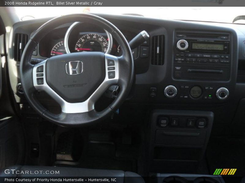 Billet Silver Metallic / Gray 2008 Honda Ridgeline RTL