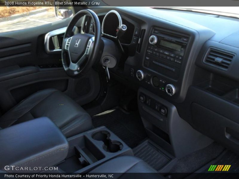 Billet Silver Metallic / Gray 2008 Honda Ridgeline RTL