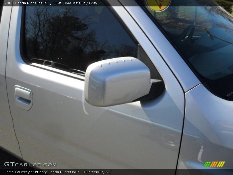 Billet Silver Metallic / Gray 2008 Honda Ridgeline RTL