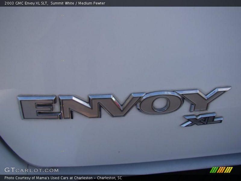Summit White / Medium Pewter 2003 GMC Envoy XL SLT