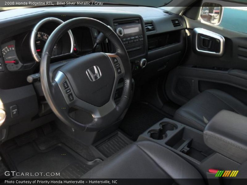 Billet Silver Metallic / Gray 2008 Honda Ridgeline RTL