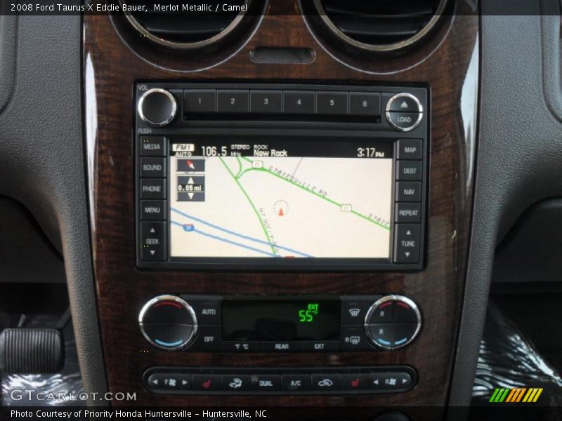 Controls of 2008 Taurus X Eddie Bauer