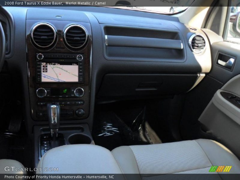 Merlot Metallic / Camel 2008 Ford Taurus X Eddie Bauer