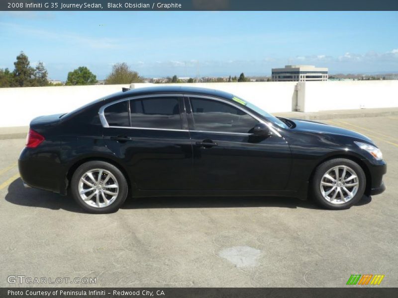 Black Obsidian / Graphite 2008 Infiniti G 35 Journey Sedan