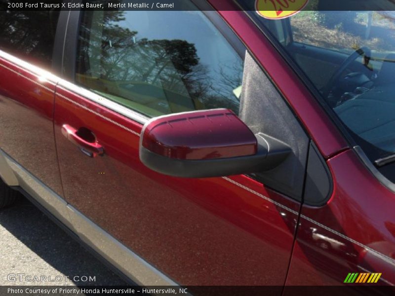Merlot Metallic / Camel 2008 Ford Taurus X Eddie Bauer