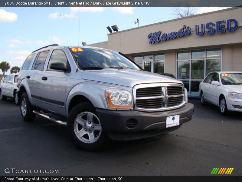 Bright Silver Metallic / Dark Slate Gray/Light Slate Gray 2006 Dodge Durango SXT