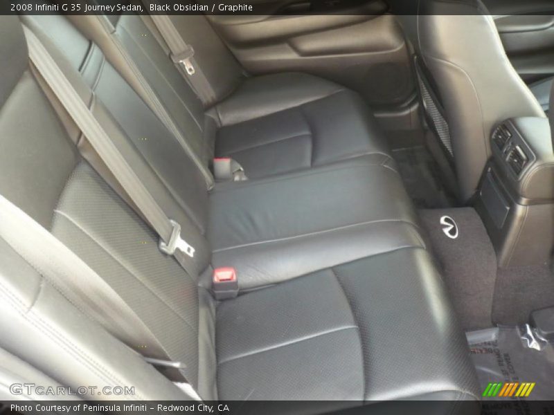 Black Obsidian / Graphite 2008 Infiniti G 35 Journey Sedan