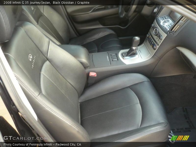 Black Obsidian / Graphite 2008 Infiniti G 35 Journey Sedan