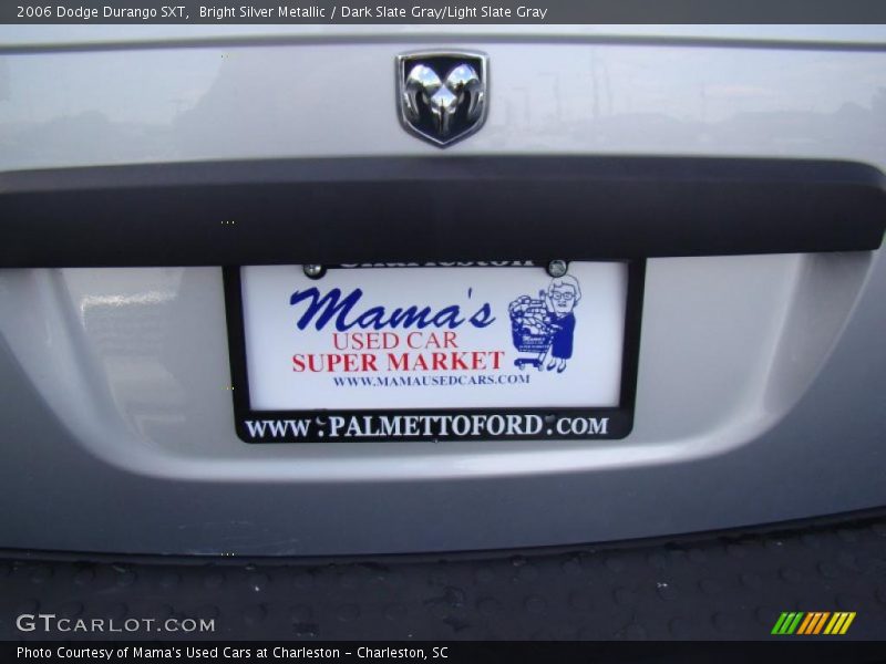 Bright Silver Metallic / Dark Slate Gray/Light Slate Gray 2006 Dodge Durango SXT