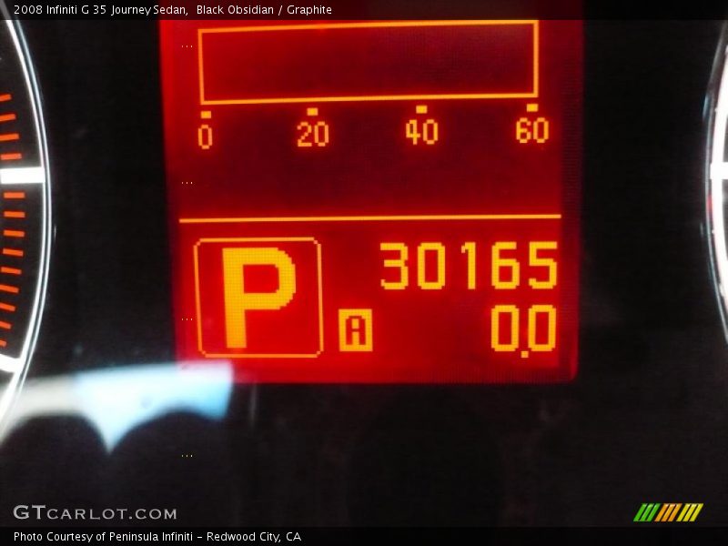 Black Obsidian / Graphite 2008 Infiniti G 35 Journey Sedan