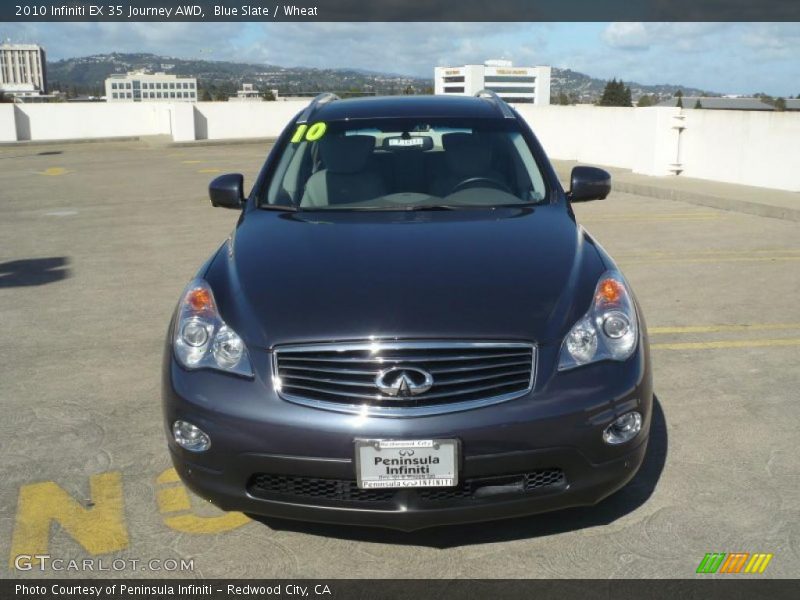 Blue Slate / Wheat 2010 Infiniti EX 35 Journey AWD