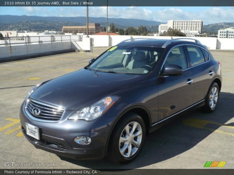 Blue Slate / Wheat 2010 Infiniti EX 35 Journey AWD