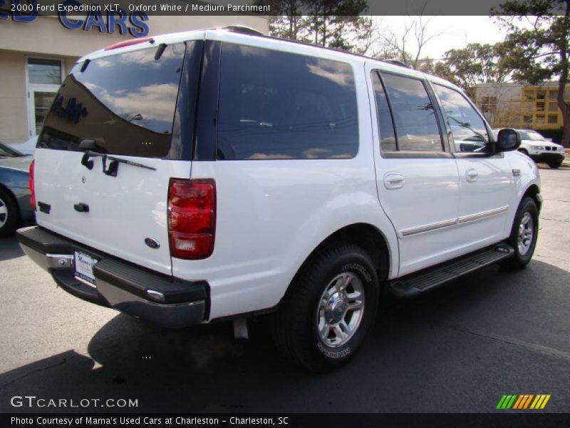 Oxford White / Medium Parchment 2000 Ford Expedition XLT