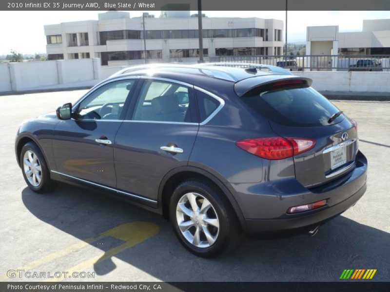 Blue Slate / Wheat 2010 Infiniti EX 35 Journey AWD