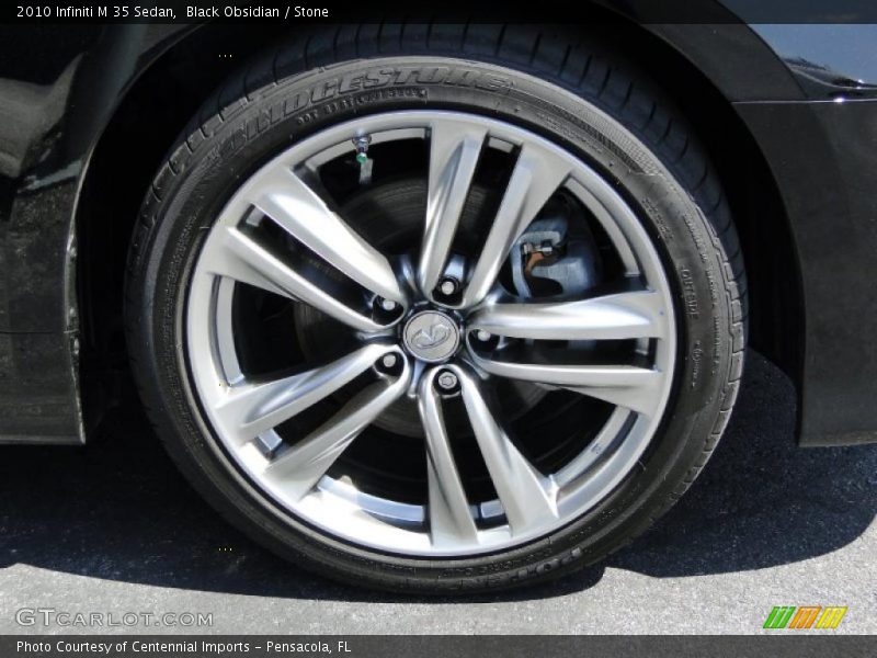 Black Obsidian / Stone 2010 Infiniti M 35 Sedan