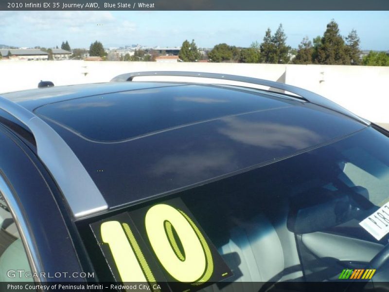 Blue Slate / Wheat 2010 Infiniti EX 35 Journey AWD