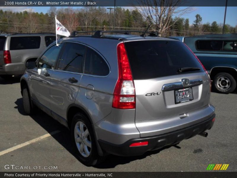 Whistler Silver Metallic / Black 2008 Honda CR-V EX