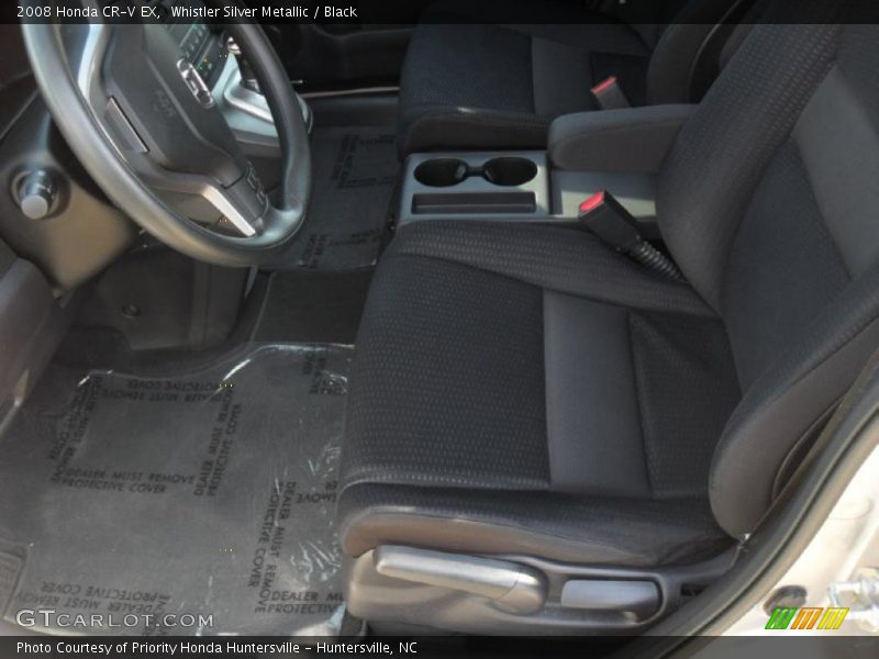 Whistler Silver Metallic / Black 2008 Honda CR-V EX