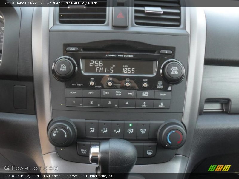 Whistler Silver Metallic / Black 2008 Honda CR-V EX
