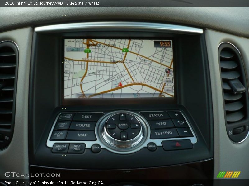 Navigation of 2010 EX 35 Journey AWD
