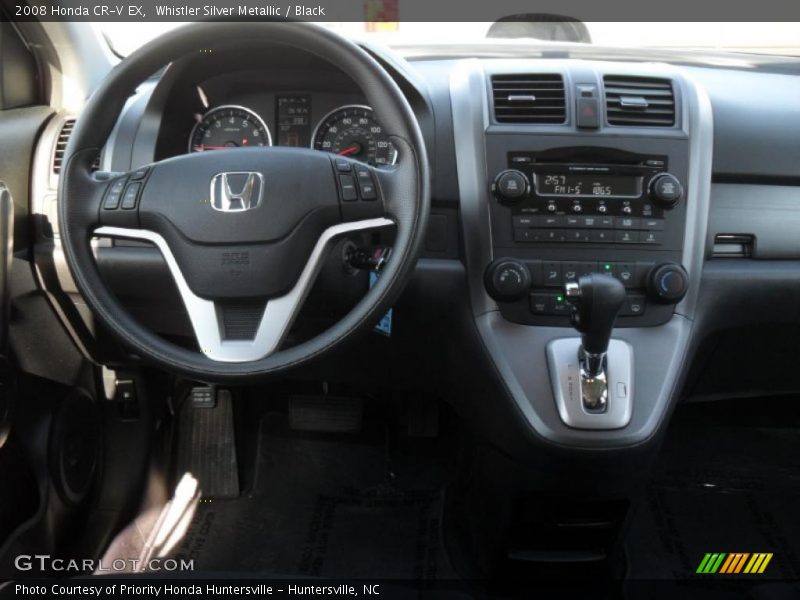 Whistler Silver Metallic / Black 2008 Honda CR-V EX