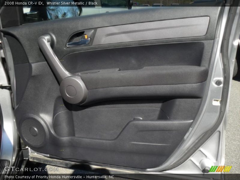Whistler Silver Metallic / Black 2008 Honda CR-V EX