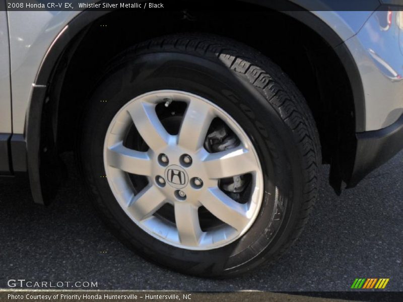 Whistler Silver Metallic / Black 2008 Honda CR-V EX