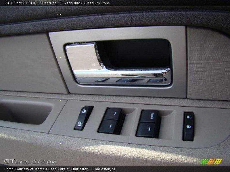Tuxedo Black / Medium Stone 2010 Ford F150 XLT SuperCab