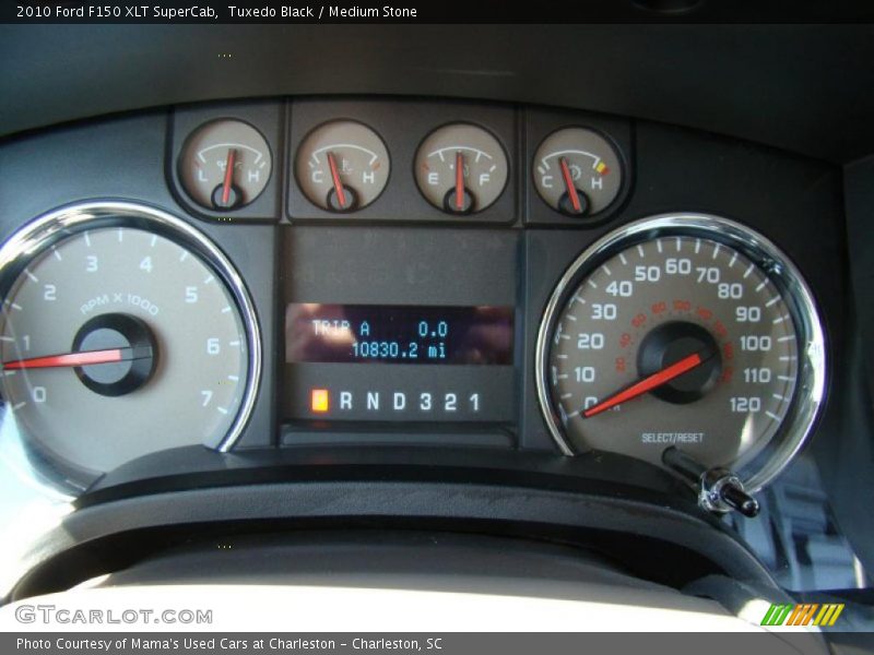 Tuxedo Black / Medium Stone 2010 Ford F150 XLT SuperCab