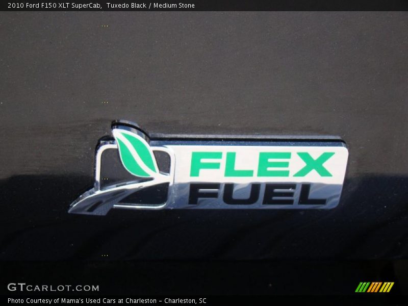 Tuxedo Black / Medium Stone 2010 Ford F150 XLT SuperCab