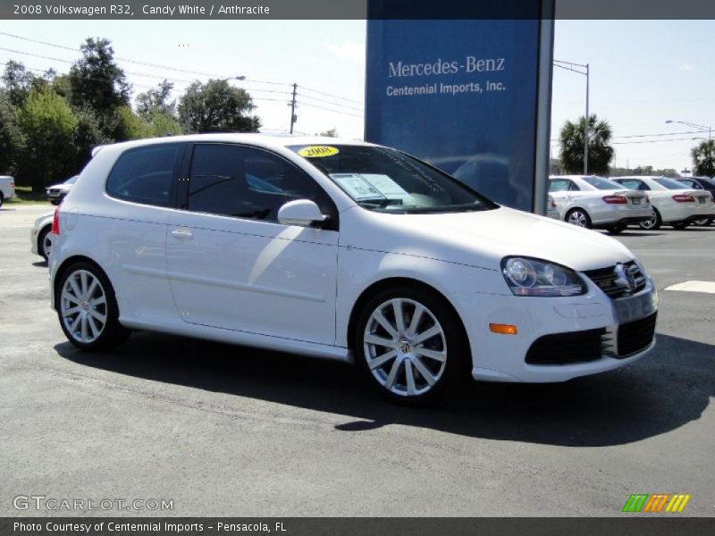 Candy White / Anthracite 2008 Volkswagen R32