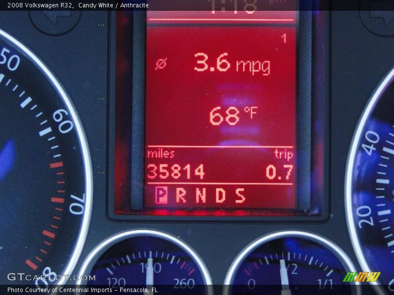 Candy White / Anthracite 2008 Volkswagen R32
