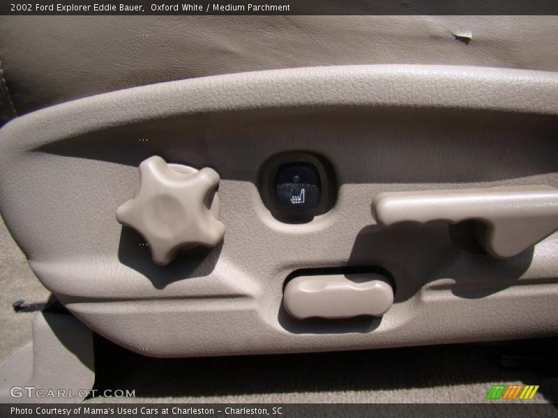 Oxford White / Medium Parchment 2002 Ford Explorer Eddie Bauer