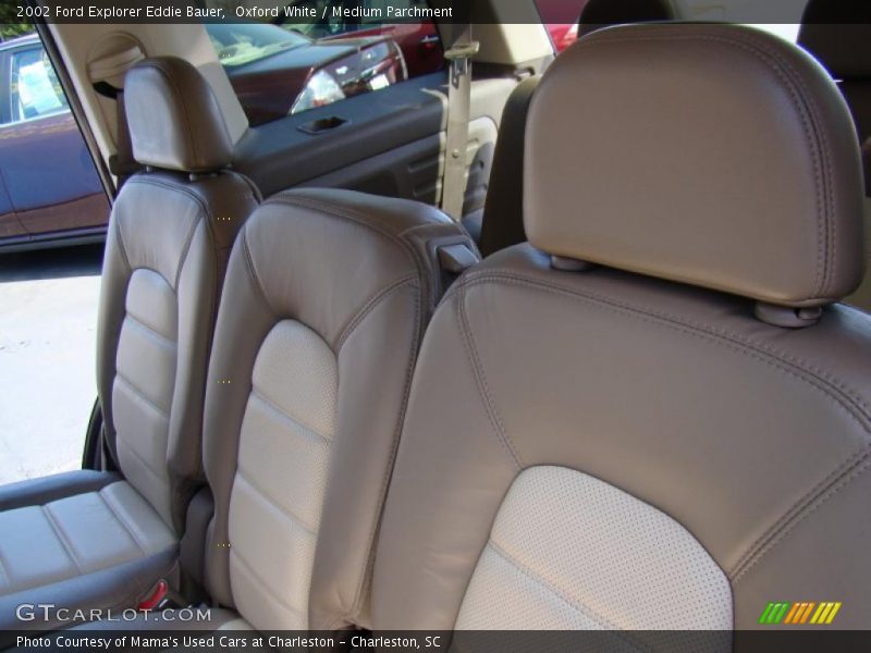 Oxford White / Medium Parchment 2002 Ford Explorer Eddie Bauer