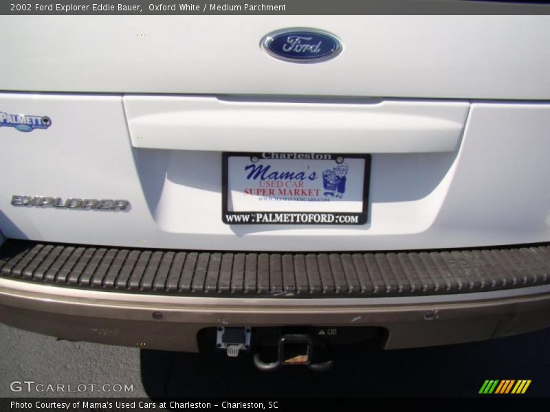 Oxford White / Medium Parchment 2002 Ford Explorer Eddie Bauer