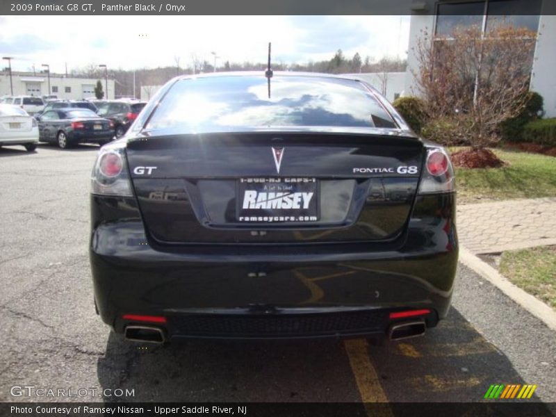 Panther Black / Onyx 2009 Pontiac G8 GT