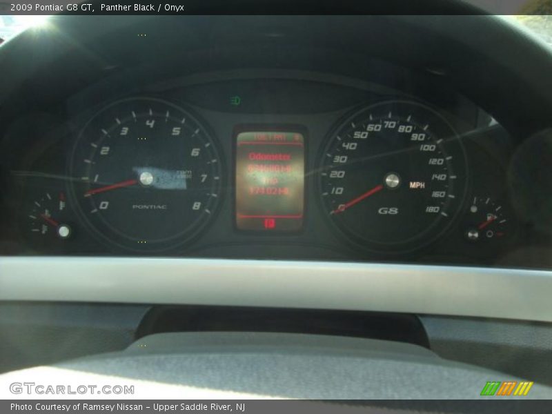  2009 G8 GT GT Gauges