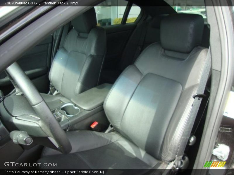  2009 G8 GT Onyx Interior
