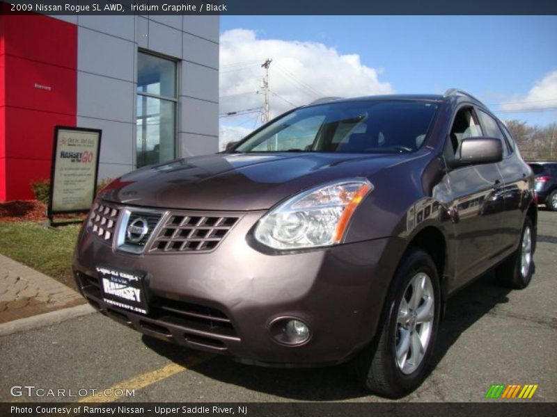 Iridium Graphite / Black 2009 Nissan Rogue SL AWD
