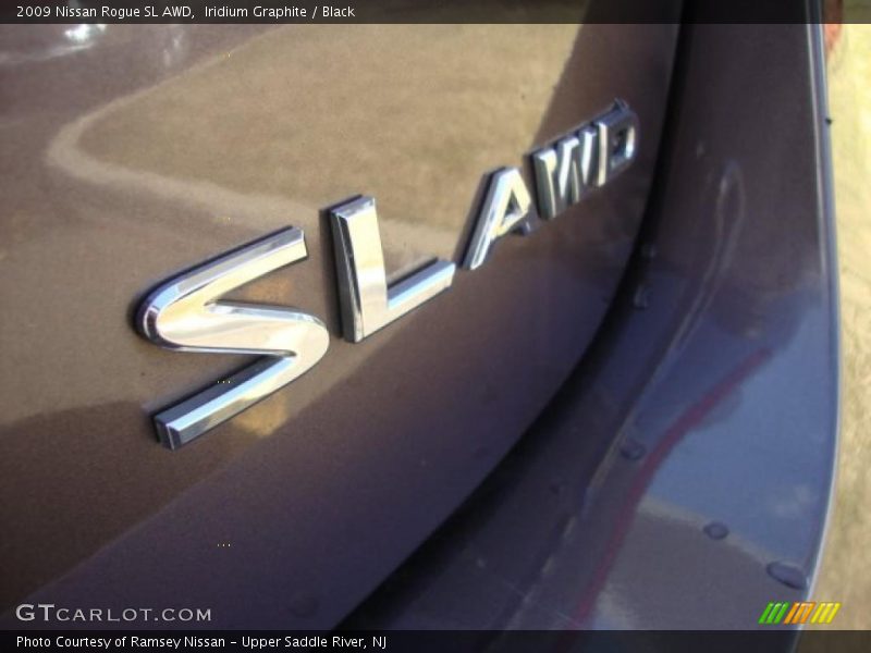 Iridium Graphite / Black 2009 Nissan Rogue SL AWD