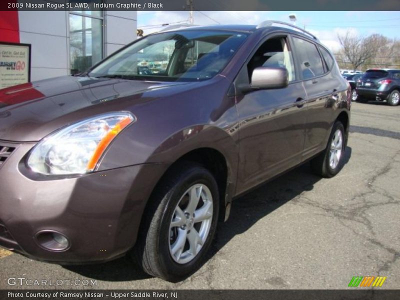 Iridium Graphite / Black 2009 Nissan Rogue SL AWD