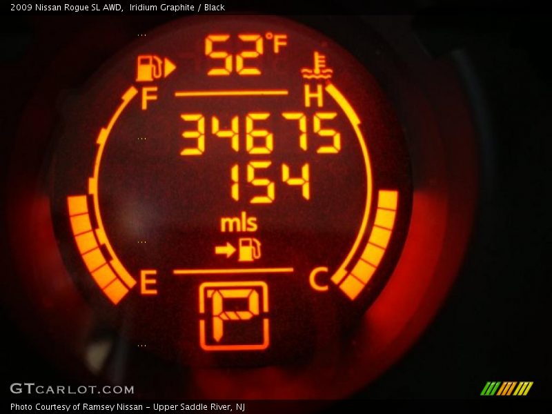 Iridium Graphite / Black 2009 Nissan Rogue SL AWD