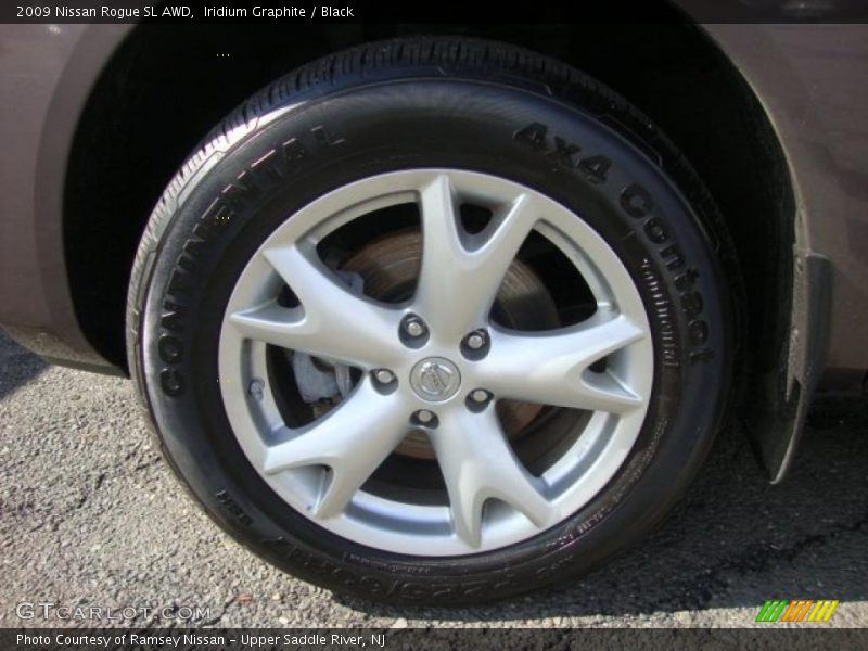 Iridium Graphite / Black 2009 Nissan Rogue SL AWD