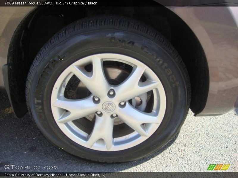 Iridium Graphite / Black 2009 Nissan Rogue SL AWD