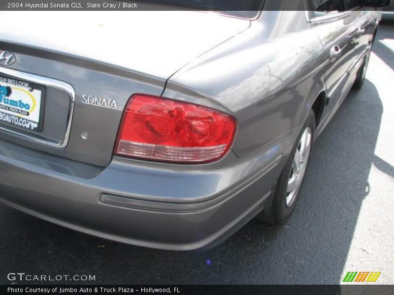 Slate Gray / Black 2004 Hyundai Sonata GLS