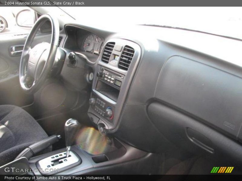 Slate Gray / Black 2004 Hyundai Sonata GLS
