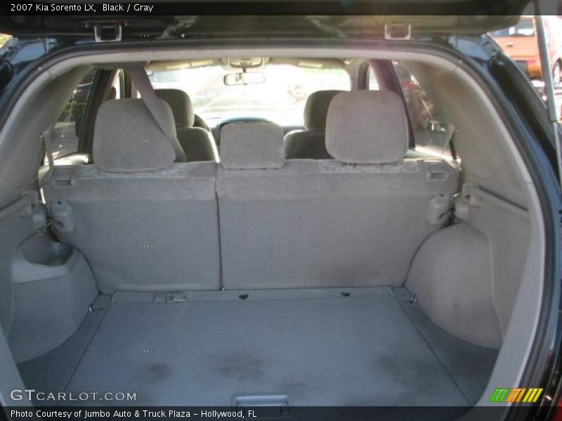 Black / Gray 2007 Kia Sorento LX